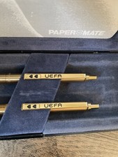 Rare UEFA Paper Mate Double