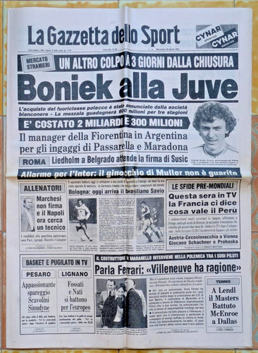 Gazzetta sport aprile 1982 - 28,