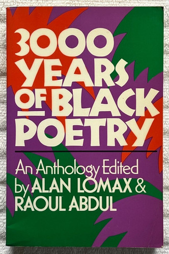 3000 years black poetry - years, of