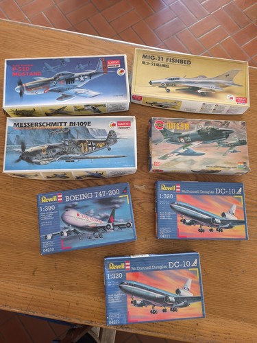Stock lotto modellini - lotto, aereo