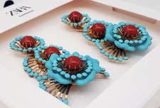 Zara earrings beaded - zara,