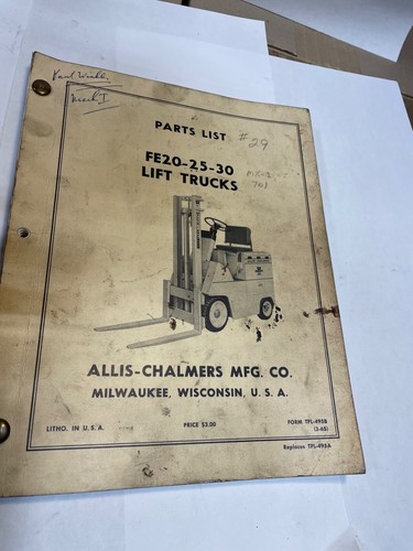 Manuale ricambi carrello