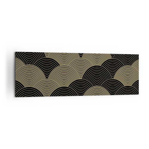 Quadro tela 160x50cm nero - 160x50cm,