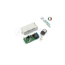 Scheda Ricevente Ricevitore 230V 433 Mhz 1 Relè Canale con Telecomando