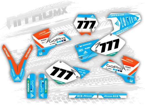 Kit grafica nitromx per ktm - per,