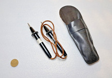 Tester elettrico Russo in bachelite con custodia vintage
