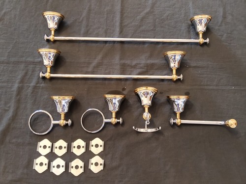 Set accessori bagno vintage - set,