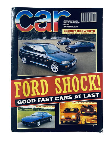 Car magazine september 1992 - car,