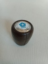 pomello cambio nos nuovo vintage per Simca Chrysler in vera pelle colore marrone