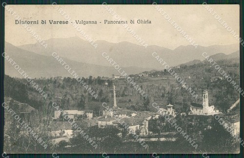 Varese ghirla cartolina - cartolina, qk5357