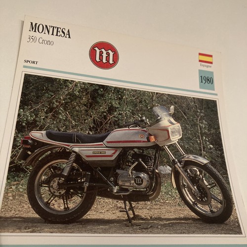 Montesa 350 crono 1980 - crono, carta