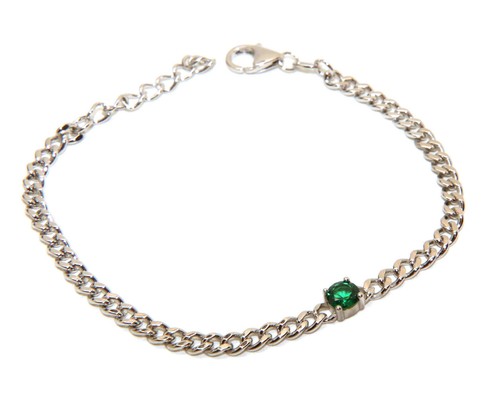 Bracciale argento 925 grumetta