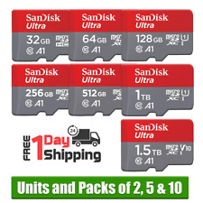 Lotto SanDisk Ultra Micro SD Card 32GB 64GB 128GB 256GB 512GB 1TB 1.5T Classe 10 TF