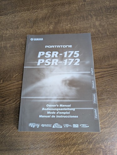 Yamaha portatone psr 175 - yamaha,
