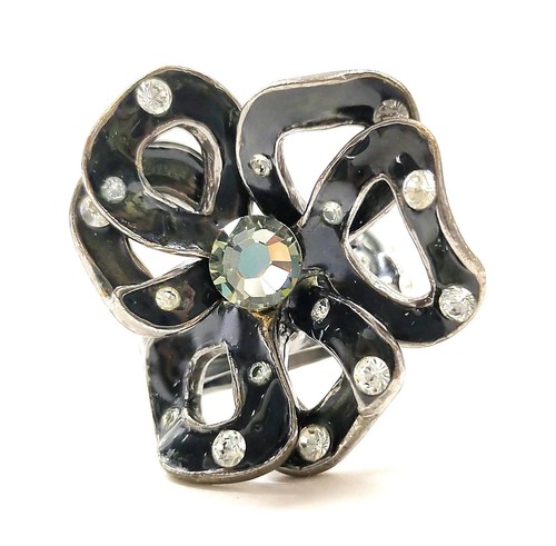 Anello chanel camelia con - anello,