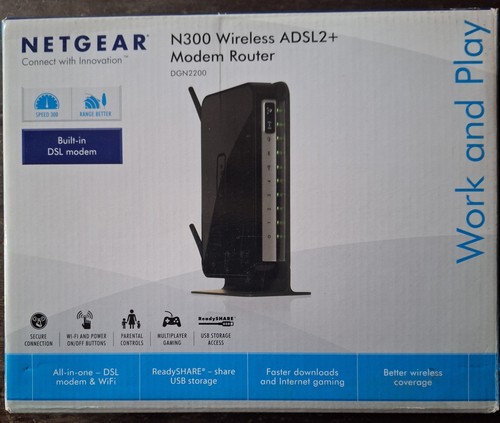 Router netgear n300 - n300, adsl2+