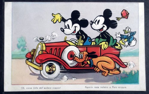 Disney cartolina d epoca - cartolina, d'epoca