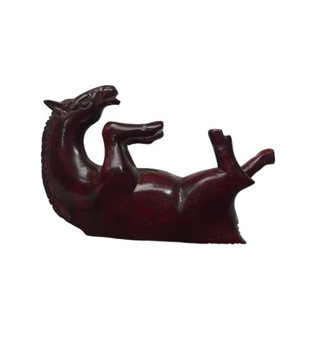 Scultura cavallo in legno - *hh*,
