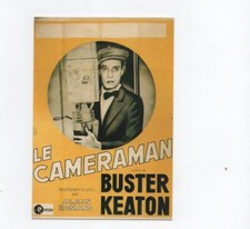 E 16 LE CAMERAMEN Buster Keaton - film - cartolina - card - Ed. Nugeron