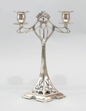 Candelabro Argento 2 Fiamme