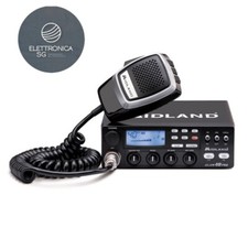 Midland Alan 48   PRO   RADIO CB  AM/FM - 12/24V - 5 MEMORIE - AM/FM