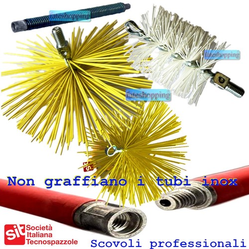 Scovolo canna fumaria 150 - fumaria,