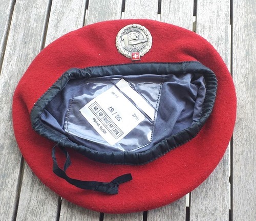 Basco esercito svizzero - basco, 1°