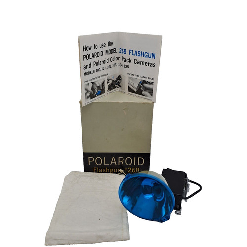 Polaroid flashgun 268 - flashgun, #268