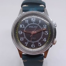 Orologio Svegliarino Poljot Uomo Carica Manuale Vintage 