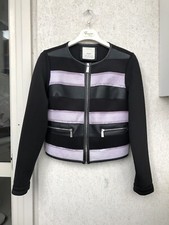 Giacca Pinko in neoprene e vera pelle