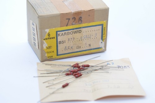 10x resistenze karbowid - 10x,