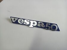 TARGHETTA LATERALE " VESPA 50