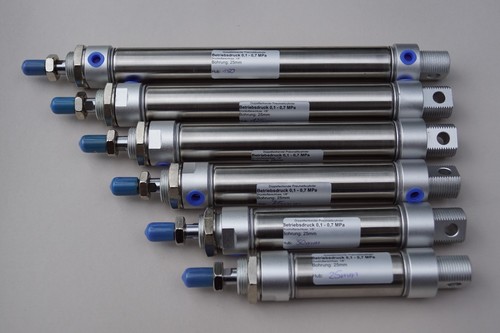 Cilindro pneumatico doppio