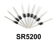 10 Pezzi SB5200 Diodo Schottky