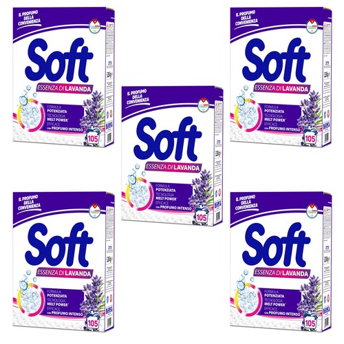 5pz detersivo soft essenza - essenza, di