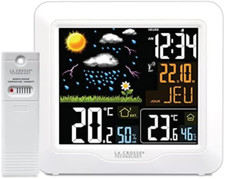 La Crosse Technology - WS6820 Stazione Meteo radiocontrollato con display LCD co
