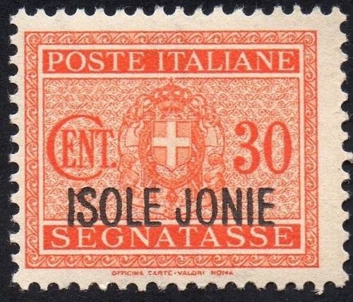 Italia occupazione isole jonie - isole,