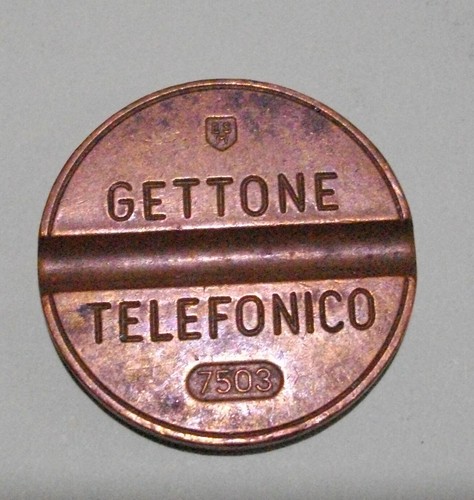 Gettone telefonico sip - gettone,