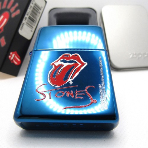 Zippo rolling stones blu - rolling,