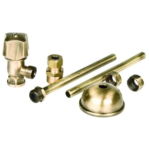 Rubinetto angolo ottone