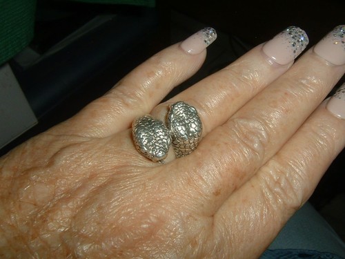 Anello serpente vintage - , in