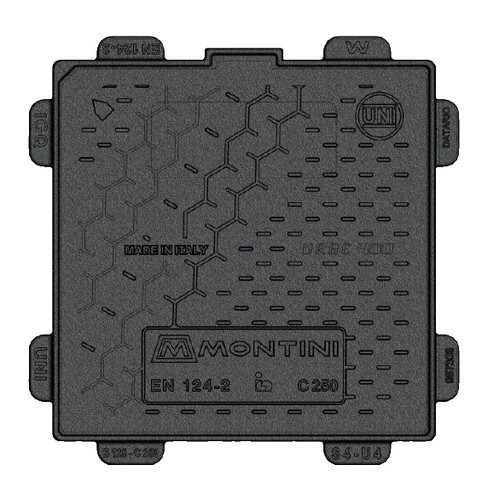 Chiusino ghisa sferoidale c250 - ghisa,