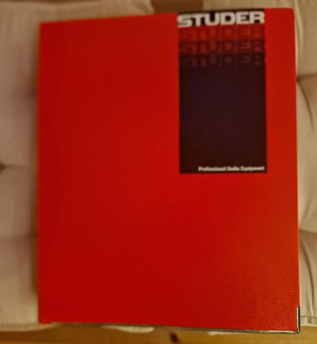 Studer a812 manuale - manuale, uso