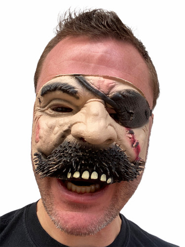 Pirata maschera barbanera - maschera,