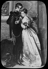 SOLIDER AND YOUNG WOMAN C1890