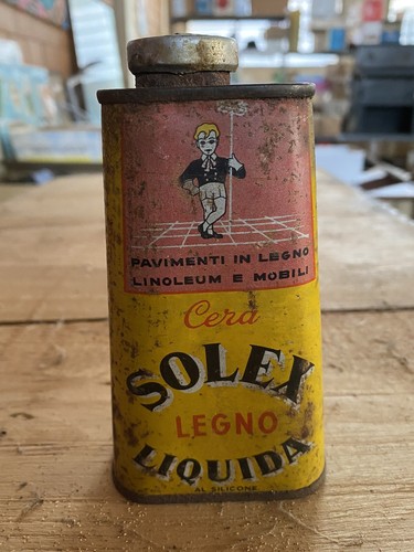 Latta olio solex bambino epoca - latta,