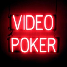 Insegna VIDEO POKER SpellBrite