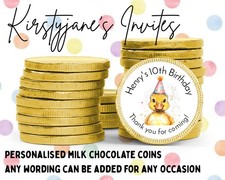 PERSONALISED CHOCOLATE COINS