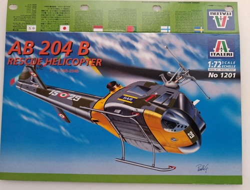 Kit ab204 rescue helicopter - rescue,