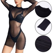 Abito trasparente gonna anca